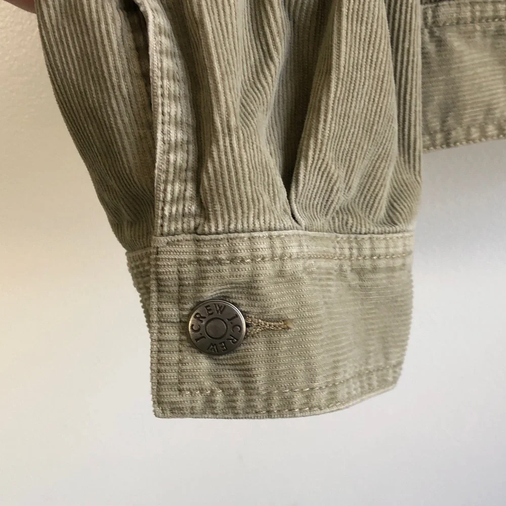 J. Crew Men's Olive Corduroy Jacket